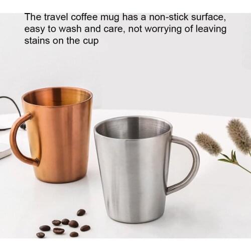 NorthernEurope Ins Industry Style 304 Stainless Steel Spray Paint Beer Cup Cold Water Drinks Cup Household Office Use Gargle Cup