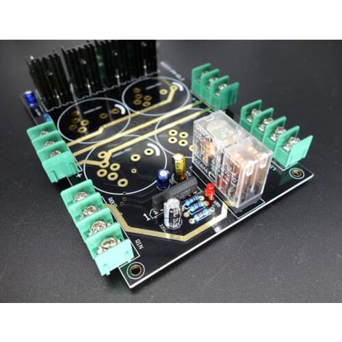 MUR860G UPC1237 power supply and protection integrated rectifier filter board kit (original oudong relay) Amplifier board
