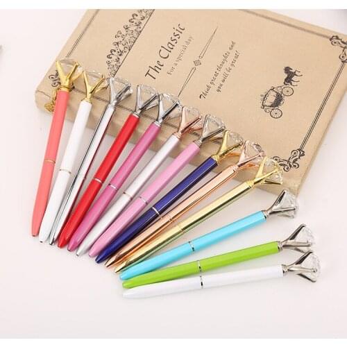 Dimond Gift Pen 35 Pcs Per Set Gift Metal Pen Wholesale Factory Office Accessories Ballpoint Pens Metal Office Supplies