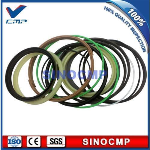 SK200-6 arm cylinder service seal kit, repair seals for Kobelco Excavator rubber oil seal , 3 month warranty