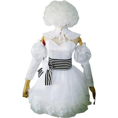 2020 Kuroshitsuji Black Butler Book of Circus Doll Cosplay Costume Doll White Skirt