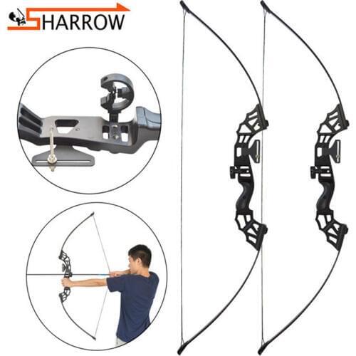 30-50lbs Straight Bow 53inch Split Entry Recurve Bow With Arrow Rest Youth Adults Shooting Practice Hunting Archery Accessories