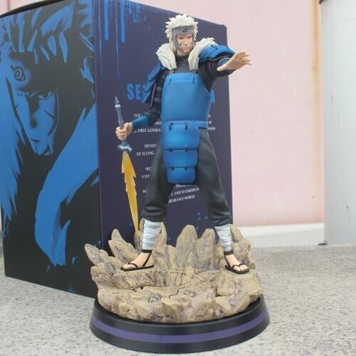 Naruto Shippuden GK Senju Tobirama PVC Statue Figure Toy 30cm