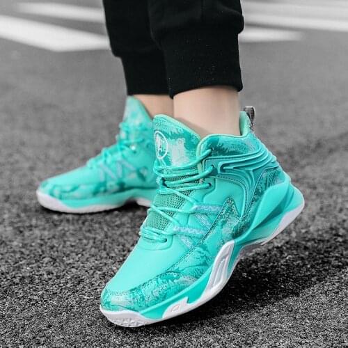 Brand Boys Basketball Shoes Kids Sneakers Thick Sole Non-slip Children Sports Shoes Child Boy Basket Trainer Shoes Girls shoes