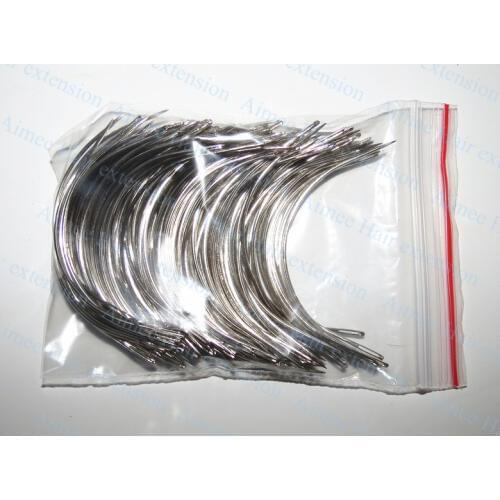 Free shipping 150 pcs weaving needles Large C type needles/curved needle