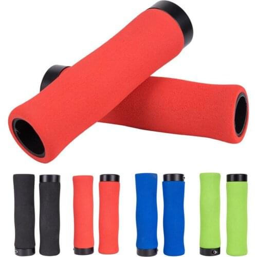 Outdoor cycling bicycle sponge handlebar cover with 1 pair of universal anti-skid and shock-absorbing bicycle handlebar handles