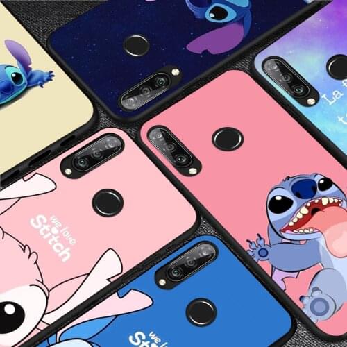Lilo Stitch Disney Soft TPU For Huawei Y9S Y6S Y8S Y9A Y7A Y8P Y7P Y5P Y6P Y7 Y6 Y5 Pro Prime 2020 2019 2018 Phone Case