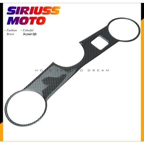 Carbon Fiber Pattern Motorcycle Top Triple Clamp Yoke Sticker Case for SUZUKI GSXR1000 GSXR 1000 2003-2004 K3