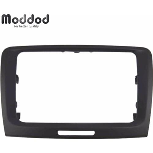 Double Din Stereo Panel for Skoda SuperB 2009-2014 Radio Fascia Dash Kit DVD Facia Refitting Installation Trim Face Frame Bezel