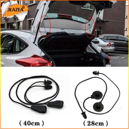 JEAZEA 2pcs Onwards Parcel Shelf Fixing Strap Cord String Fit for Ford Focus MK2 II 2004 2006-2011 4M51A46538AB