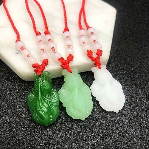 Chinese Jade Goldfish Pendant Necklace Charm Jewellery Fashion Women Accessories Lucky Amulet Gifts for Men