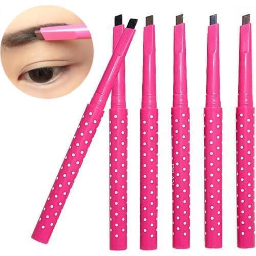 2019 Hot 1PC Women Lady Pro Waterproof Eyebrow Pencil Pen Eye Brow Eyeshadow Liner Powder Makeup Tools для бровей