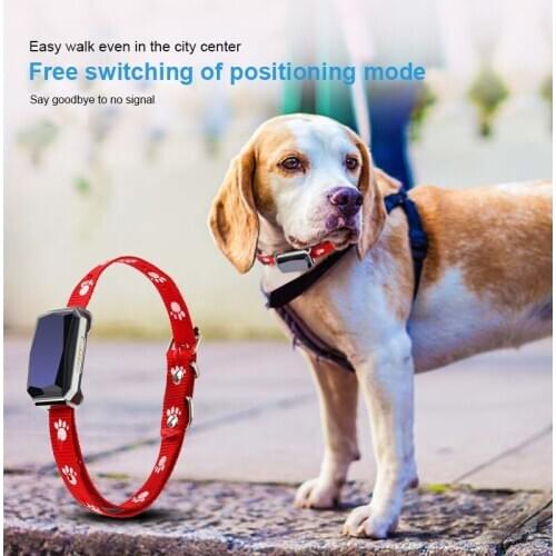 New Arrival Pet GPS Tracker Anti-Lost Tracking Device Voice Pet Collar USB Charging Intelligent Pet Pen Pet GPS Locator