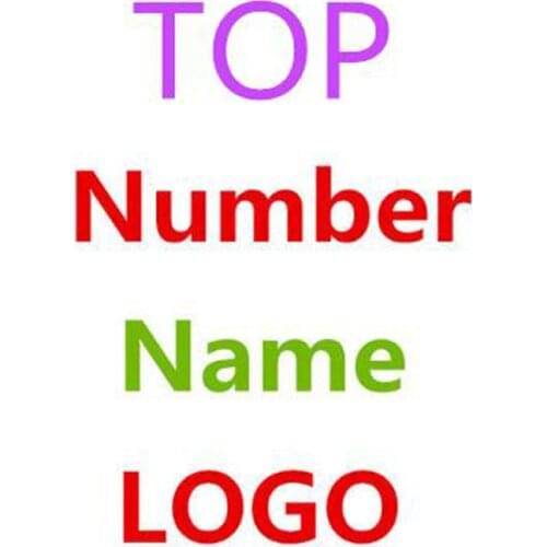 TOP- custom name and nunber