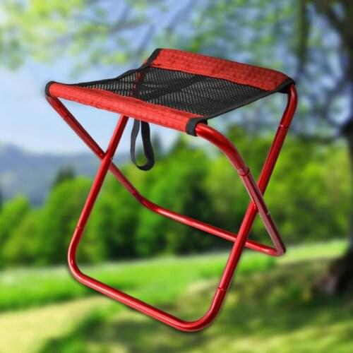 Outdoor Folding Stool Multi-purpose Outdoor Dining Camping Fishing Chair Portable Thickening Outdoor Tools, Fishing Accessories