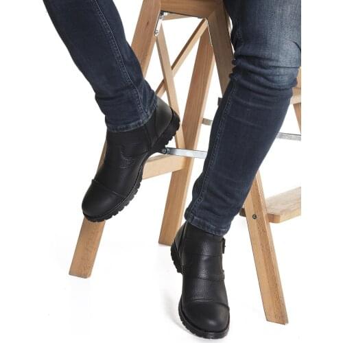 Unısex Black Cold-Proof Boots