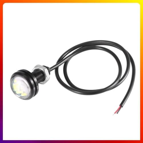 Waterproof 6W 12V Fog Lamps Brake Lights LED Daytime Running Lights Eagle Eye Lamps Car Lights with 12pcs High Bright LEDs light