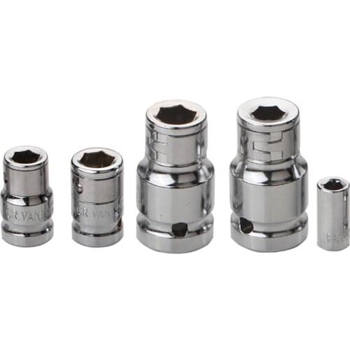 1pc 3/8 1/2 Inch Square Drive to 1/4 5/16 3/8 inch Hex Shank Socket Adapter Wrench Converter Tool Screwdriver Bit Holder