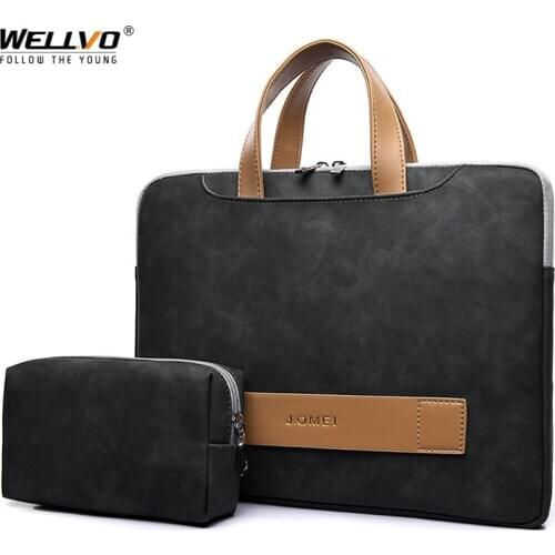 2021 Unisex Briefcases Men Women High Quality PU Leather Travel Handbag Solid Color Laptop Bag Large Capacity Hand Bags XA727ZC