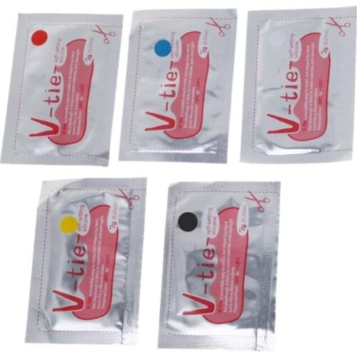 5 Pcs 5 Colors Liquid Silicone Heatproof Repair Mud DIY Universal Colorful Glue