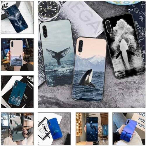 Killer Whale Orca animal Phone Case For Samsung galaxy A S note 10 7 8 9 20 30 31 40 50 51 70 71 21 s ultra plus