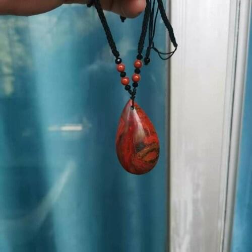 Pure natural Warring States red agate pendant, one of the most precious agate. Onyx is a rare ancient luxury palace