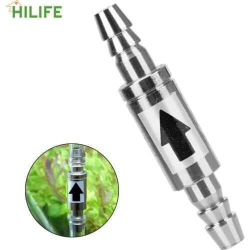 Dioxide Cylinder For CO2 equipment Non Return Water Stainless Steel Check Valve To CO2 System Diffuser 4mm Aquarium Water Valve