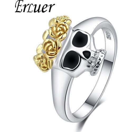 Женские серебряные кольца ERLUER China At AliExpress