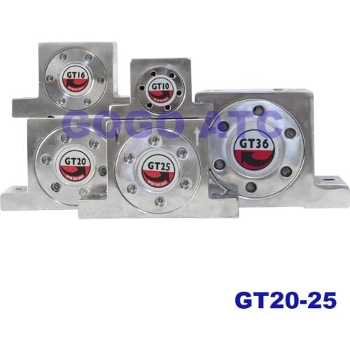 Imported bearing Pneumatic vibrator GT 20-25 stainless steel 304 turbine oscillator silo under the air hammer ball vibrator