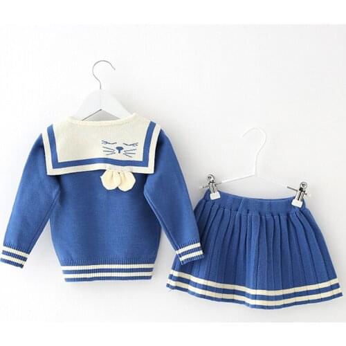 Baby Girl clothing fall knit sweater sets for newborn baby girls clothes outfits suit baibies wear Christmas birthday cloth sets