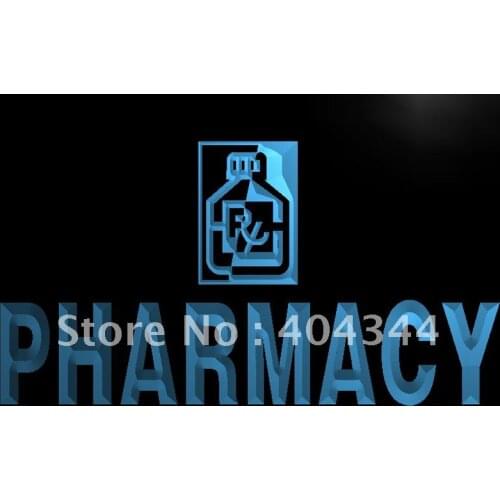 LB146- Pharmacy Drug Stores RX LED Neon Light Sign home decor crafts