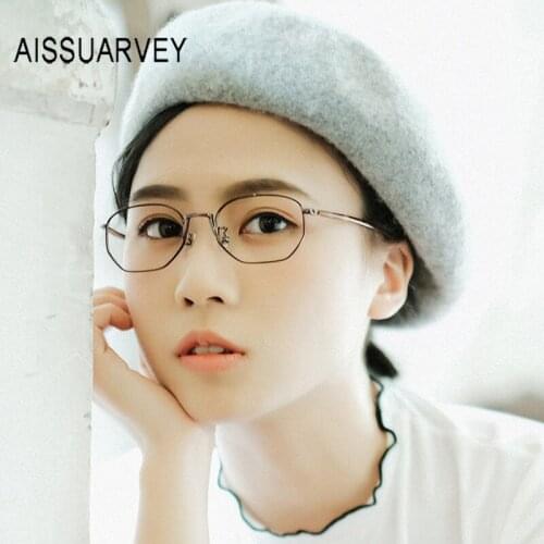 Polygon Special Design Small Glasses Frame Girl Eye Glasses Round Boy Optical Eyeglasses Frames Students Prescription Eyewear