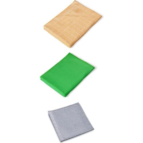 Silva Cleaning Cloth Set Cleaning Cloth Set (Glass Cloth + Super Kitchen Cloth + Bath Cloth)