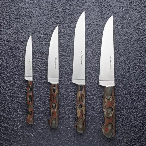 100% Handmade 4 Piece Knife Sets