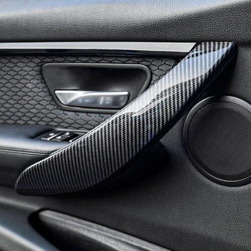 Interior Door Pull Handle Outer Cover Trim For BMW 3 4 Series F30 F31 F32 F33 F34 F35 F36 F80 F82 F83 2013-2018