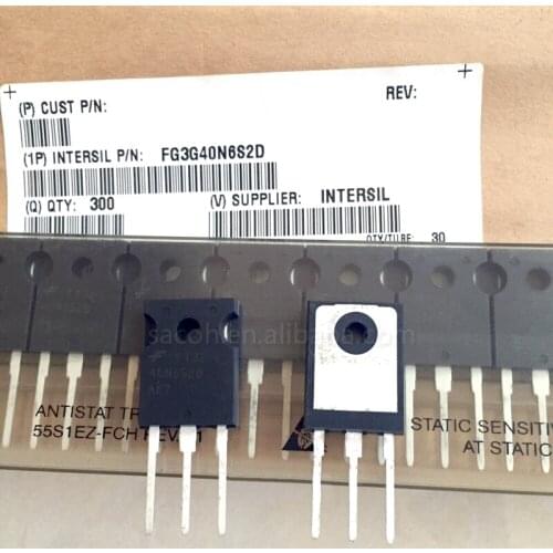 New Original 10Pcs FG3G40N6S2D 40N6S2D or FGH40N6S2D or FGH40N6S2 FGH30N6S2D FGH30N6S2 TO-247 40A 600V N-Channel IGBT