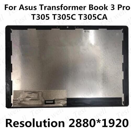 Original A NV126A1M-N52 V3.1 For ASUS Transformer 3 Pro T305CA T305C T305 LCD LED Touch Screen Glass Digitizer Assembly