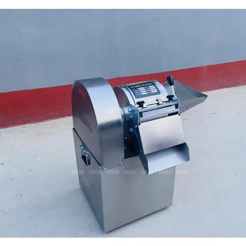Vegetable Slicer Cutting Machine Automatic Cabbage Strips Potato Chip Cube Carrot Slice Making Machine 220V