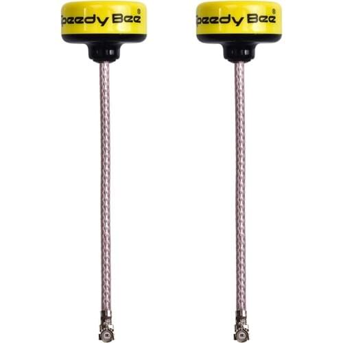 Runcam SpeedyBee 5.8GHz 2dBi Black+Yellow RHCP FPV Antenna for RC FPV Racing Freestyle Drones SMA / RP-SMA / UFL / MMCX