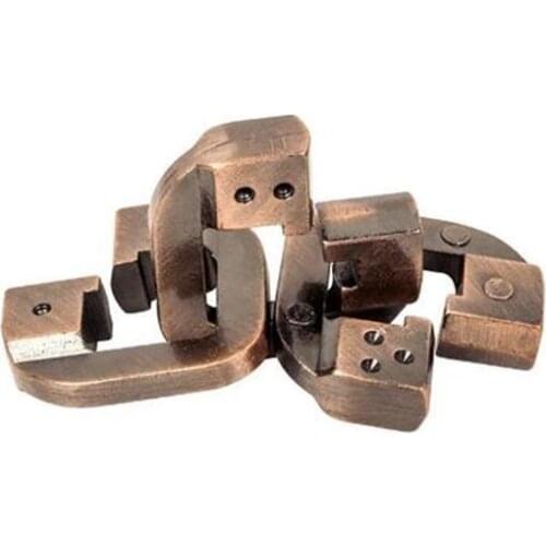 Challenging Metal Puzzle Brain Teaser Game