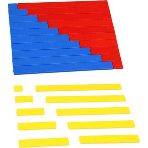 Montessori Math Teaching Aids Montessori Early Childhood Educational Toys Arithmetic Ruler Professional Version