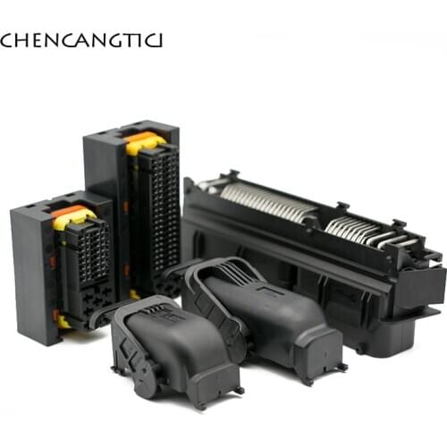 1 Set 40/81 Pin Way TE/AMP/TYCO PCB/ECU Socket Ignition Harness Connector Plug With Terminal Seal 1473252-1 1473244-1 1473247-1