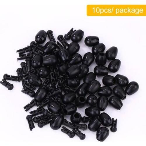 10pcs ABS Fishing Quick Change Bead Method Feeder Line Holder Angling Tackle Carp Fishing Baits Tools Accessories