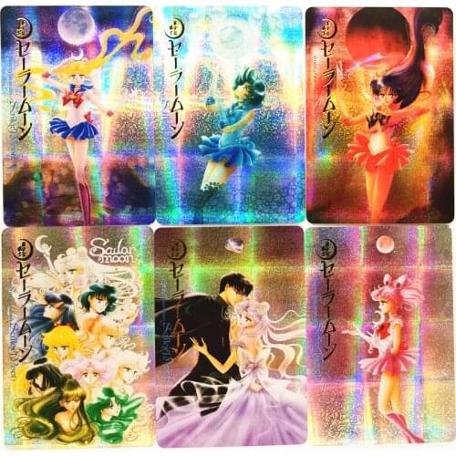 10pcs/set Sailor Moon TAIWAN Toys Hobbies Hobby Collectibles Game Collection Anime Cards