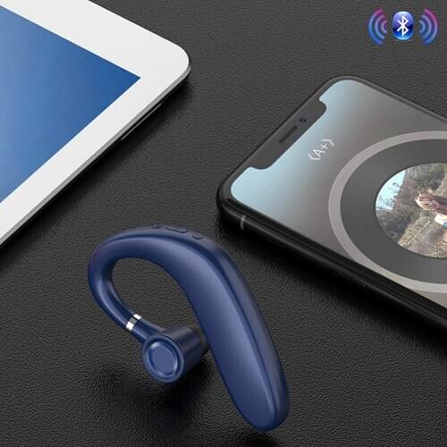 Bluetooth Earphone Single Earhook Wireless Earphone Stereo Business Double Noise Reduction Earset IPX5 waterproof sports headset
