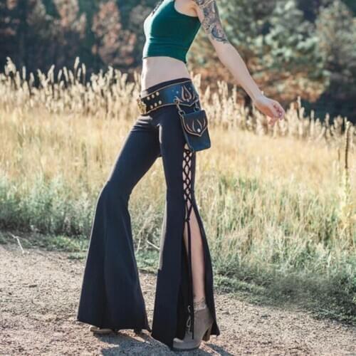 Pants for Women Medieval Halloween Cosplay CostumeSexy Women Hip Hop Aladdin Baggy Boho Cross-pants Sports Fitness Yoga Pants