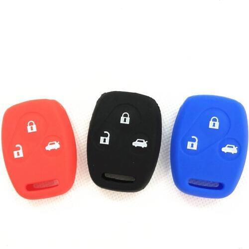 Remote Silicone Car Key Case Cover For Honda Civic 2006-2011 2017 Accord CRV 2003 2007 Jazz HRV