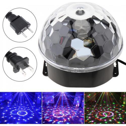 DMX512 Disco DJ Stage Lighting Digital LED RGB Crystal Ball Effect Light