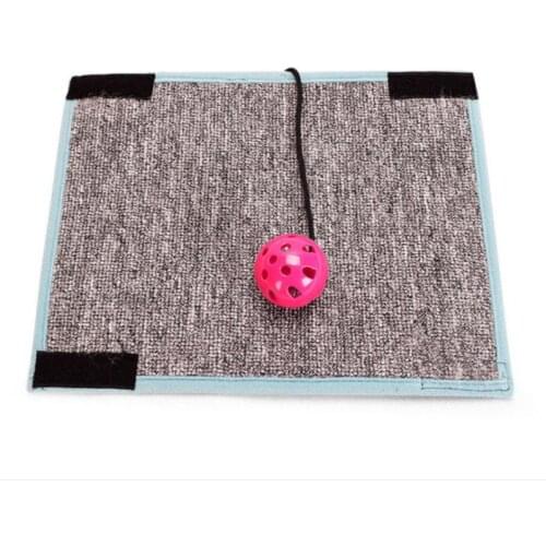 Pet Cat Scratch Guard Mat Sisal Pad Cats Scratching Post Kitten Grinding Claw Scratcher Mat Furniture Protector Pet Supplies