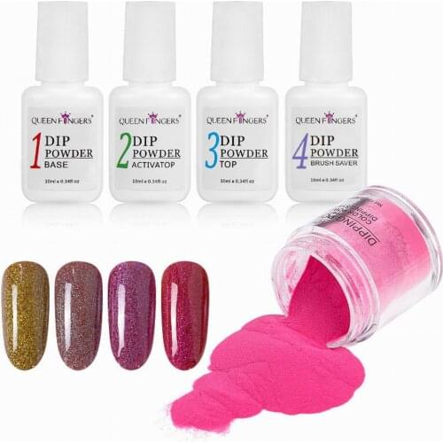 Durable Dip Powder Nail Kit Dipping Heath Non-toxic And Environmentally Scratch Resistant Easy To Apply Natural Quick-drying Kit